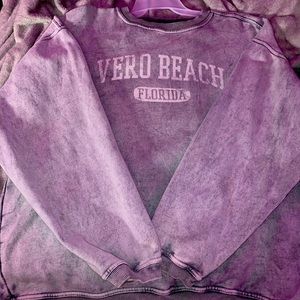 Vero Beach Florida longer sleeve crew neck, O/S